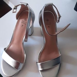 I got 2 of these. Never worn. Heels are about 8inches